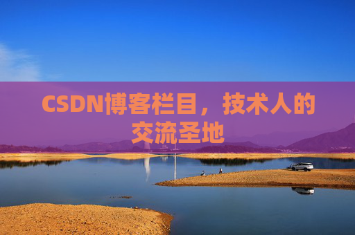 CSDN博客栏目，技术人的交流圣地